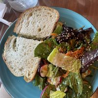 Sunflower Seed Pesto Sandwich  at Good Earth Organic Eatery in West Cape May