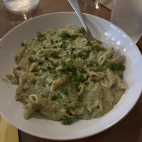 Pesto pasta gluten free  at Good Earth Organic Eatery in West Cape May