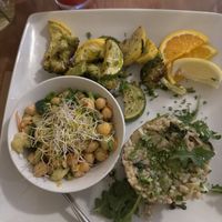 Veggie platterrs  at Good Earth Organic Eatery in West Cape May