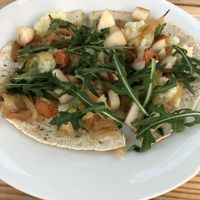 Vegan flatbread at Good Earth Organic Eatery in West Cape May