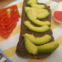 Tostada at La Mala Brunch - Setas in Sevilla