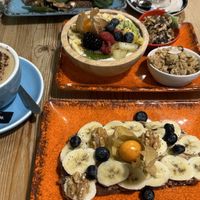 Fully vegan breakfast   at La Mala Brunch - Setas in Sevilla