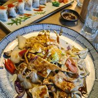 Udon mit extra Tofu und ohne Ei at Sinos Bar in Klagenfurt