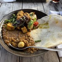 Surinaamse Roti  at Brasserie Buitenhuis in Valkenburg