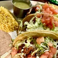 Vegan tacos  at Mexic103 in Cudahy