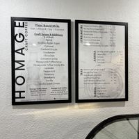   at Homage Coffee House in Glendale