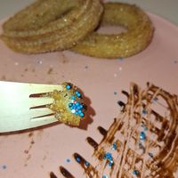 Hopefully the sprinkles are vegan at The Knot Churros  in South West London
