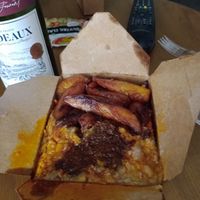 The photo doesn't do this justice but this was absolutely delicious! at Afro Delight in Limerick