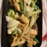   Veggie stir fry with tofu  at Talay Thai in Palm Desert