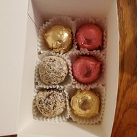 The truffles we adopted😁#Veganuary at Exquisite Chocolates of Carlisle in Carlisle