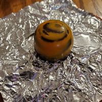 Orange creme truffle at Exquisite Chocolates of Carlisle in Carlisle