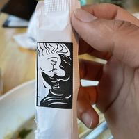 Fat and lean logo (“Jack Sprat fat and lean cuisine of the world”) at Jack Sprat in Girdwood