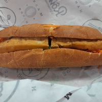 Bahn Mi looking a bit sad ☹️ at SYD - Roll'd - T2 in Mascot