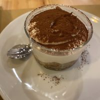 the plain tiramisu   at Pit'sa in Bergamo