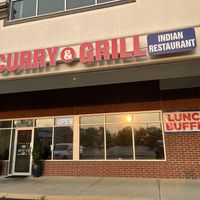 Curry and grillled  at Green Chili Indian Restaurant in Dayton