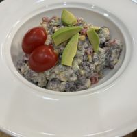 Bean salad with vegan mayo  at Agnista Coffee Shop in Ulaanbaatar