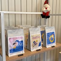 Retail coffee you can purchase to takeaway (roasted in house)  at Flo in Koh Samui