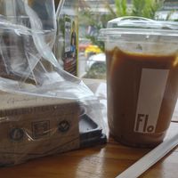 Latte and Nut butter truffles at Flo in Koh Samui
