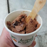 Vegan gluten free chocolate ice cream  at Kind Koko in Gianyar