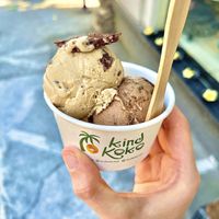 Chocolate brownie & caramel ice cream cup  at Kind Koko in Gianyar