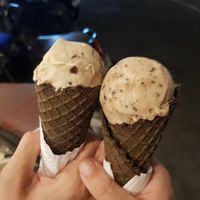 Peanut butter chocolate chip and caramel at Kind Koko in Gianyar
