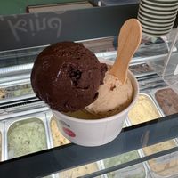 Cocoa Brownie and Coconut Milk & Cookies    at Kind Koko in Gianyar