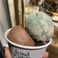 cocoa brownie and earth mama  at Kind Koko in Gianyar