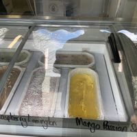 Options - also a cookies n cream in the back  at Little Liberty Creamery in Inglewood