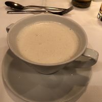 Knoblauch Suppe / Garlic soup  at Alpeiner Hotel in Neustift Im Stubaital