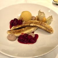 Bananen mit karamellisiertem Zucker / Bananas with caramelized sugar  at Alpeiner Hotel in Neustift Im Stubaital