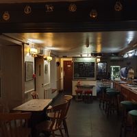 Former pub bar entrance at Lakeview Indian @ The Queen Adelaide in Bristol