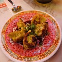 Fried dumplings veggie at Trantranzai in Paris