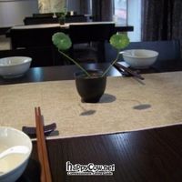 Table at Geng Yuan Vegetarian in Chengdu