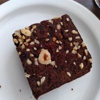Chocolate and hazelnut brownie (December 2022) at Golden Acre Park in Leeds