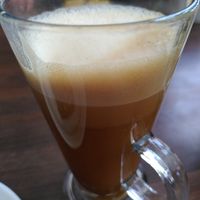 Oat milk latte (December 2022) at Golden Acre Park in Leeds