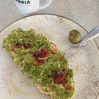 Avocado toast  at OEB Breakfast Co in Vancouver