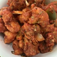 Gobi Manchurian  at Curry and Noodle in Winston-salem