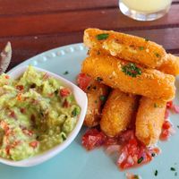 Tequeños de Boniato at El Mirador Sassari in Atlantida