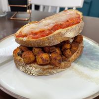 Italiano sándwich  at Coconela in Santa Cruz