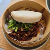 Vegan bao vegan duck at Mamma Bao in Munich