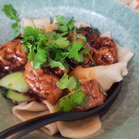 Biang biang Tofu shiitake at Mamma Bao in Munich