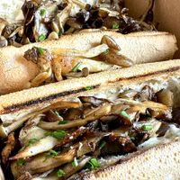 Mushroom Dip sandwich  at Planted By La Tour Cafe in Honolulu