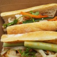 Falafel bahn mi at Planted By La Tour Cafe in Honolulu