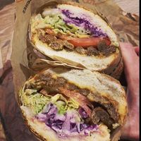 Floryn (Bulgogi) 💜💚  at Ike's in Manhattan Beach