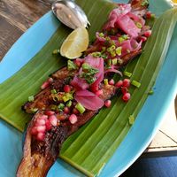 Grilled Eggplant #Veganuary at Limewood in Hong Kong Island