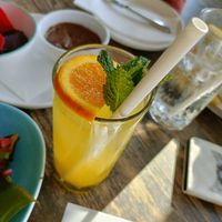 Orange & Ginger Mocktail #Veganuary at Limewood in Hong Kong Island