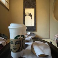 Matcha & donut at Starbucks - Kyoto Ninenzaka Yasaka Chaya in Kyoto