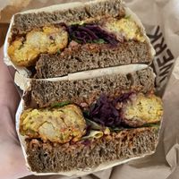 Falafel sandwich from Backwerk, Euskirchen  at backWERK in Euskirchen