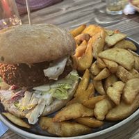 Plant based burger  at Sausalitos in Mannheim