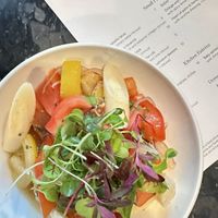 Tomato & Hearts of Palm Saladd  at Monmouth Kitchen in London